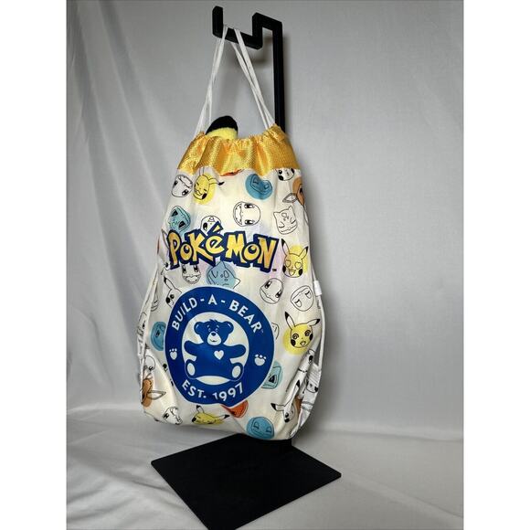 Build A Bear Pokemon Pikachu Plush Stuffed Toy 18" BAB With Original Bag - Picture 10 of 10